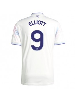 Moški Nogometna dresi replika Aston Villa Harvey Elliott #9 Tretji 2025-26 Kratek rokav Moški Nogometna dresi replika Aston Villa Harvey Elliott #9 Tretji 2025-26 Kratek rokav